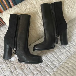 Sam Edelman Black Boots 6.5